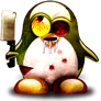 Pinguin-Zombie