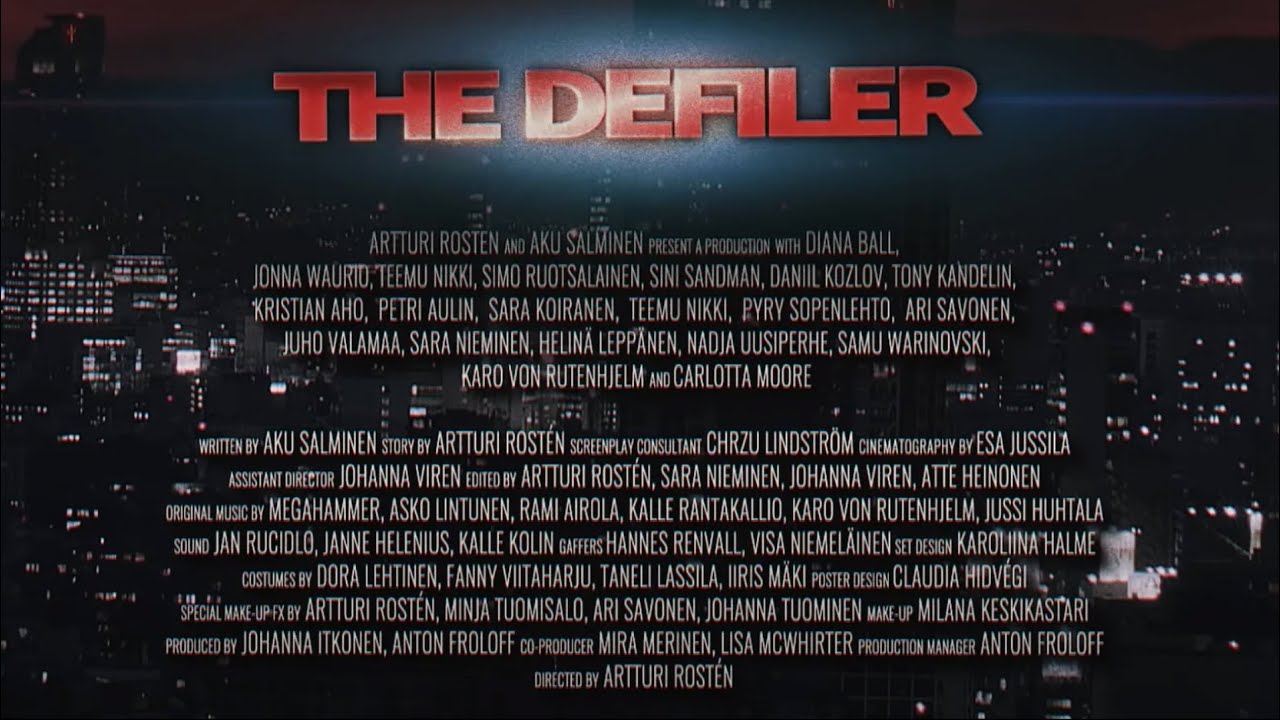 The Defiler: Fists Of Annihilation | Cyberpunk / Splatterpunk / Neonsploitation (2017)