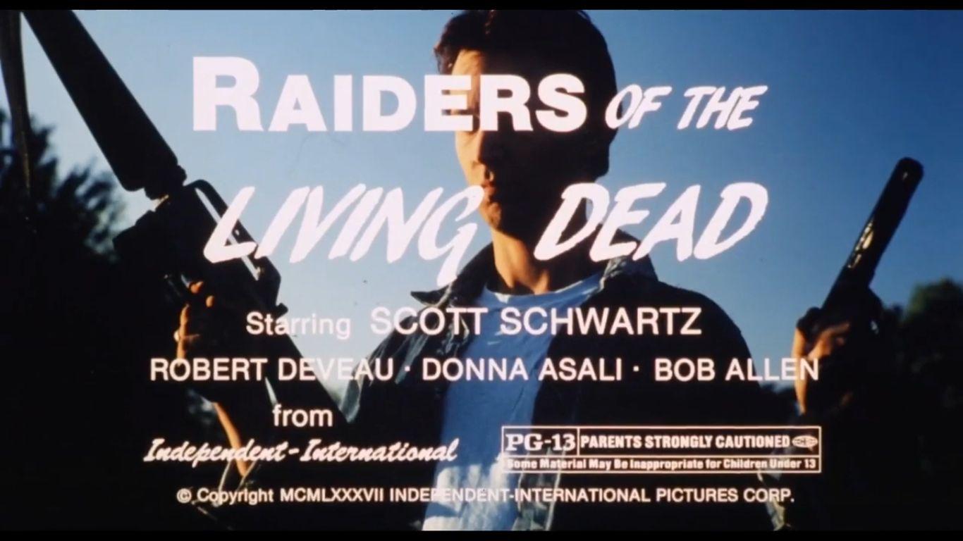Raiders Of The Living Dead (1986) Killing Your Hamster With Grandpa's Laserdisc Player-Worst Zombie