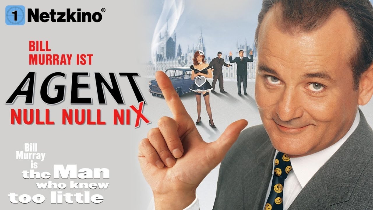 Agent Null Null Nix (KOMÖDIE mit BILL MURRAY in voller Länge & 4K, Comedy Filme Deutsch komplett)