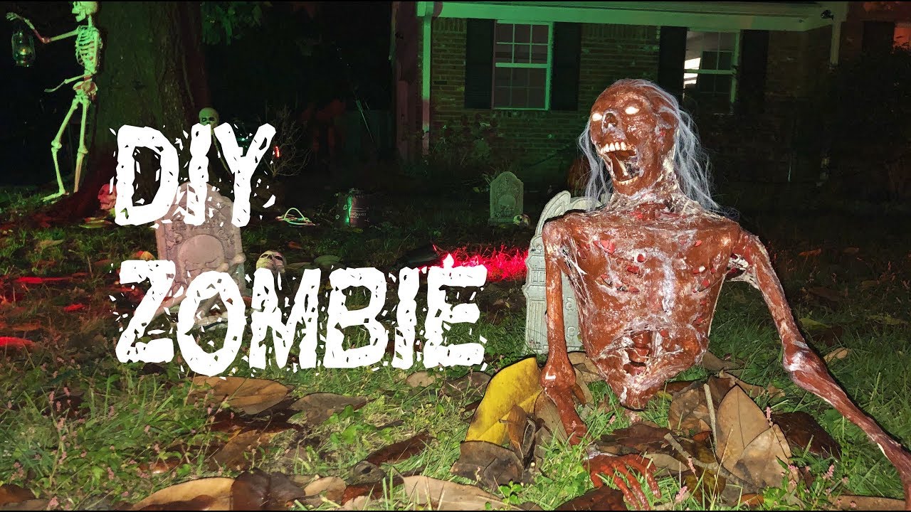DIY Groundbreaking Zombie Prop - Corpsing a skeleton and more!