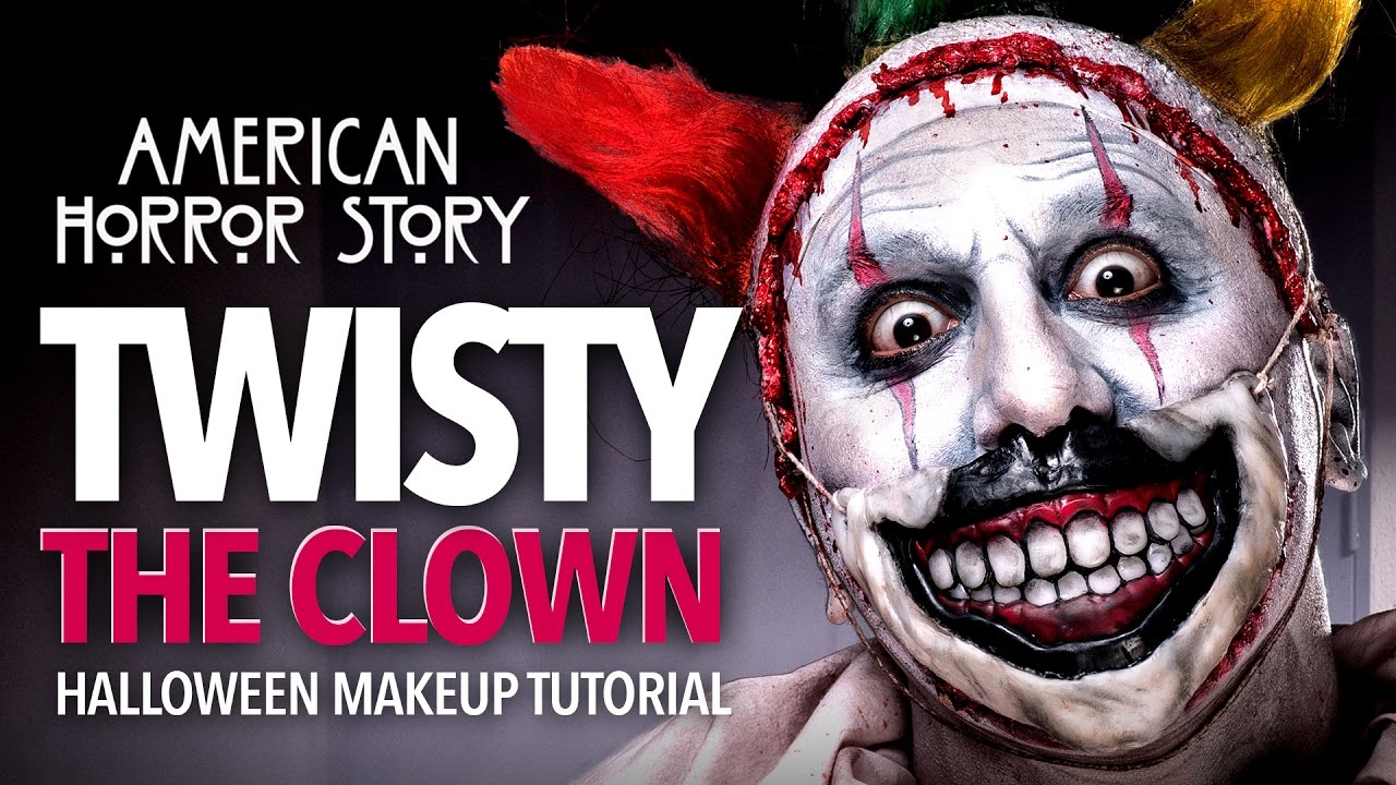 Twisty The Clown Halloween Makeup Tutorial  (AHS)