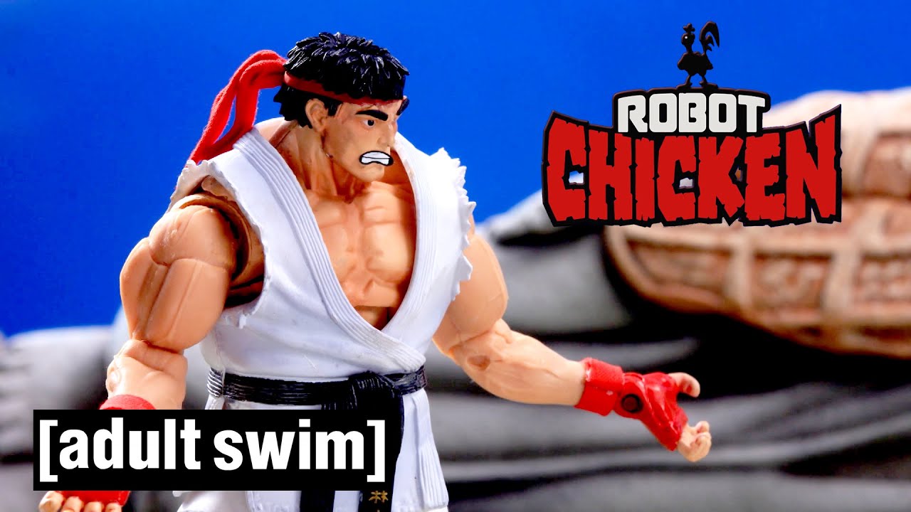 Robot Chicken | Street Fighter | Adult Swim