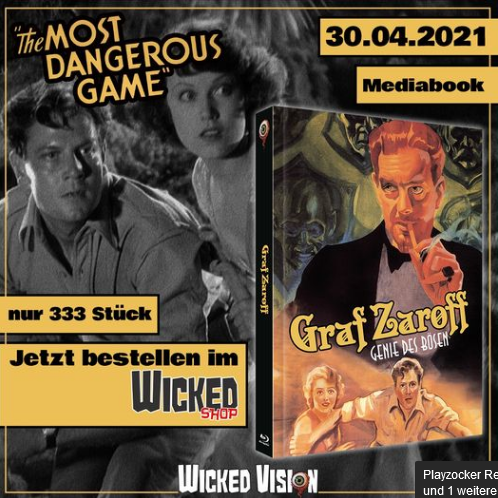 Graf Zaroff - Genie des Bösen - Horrorfilme bis 1969 - Forum für Filme,  Serien und Games - Streaming, DVD und Blu-Ray